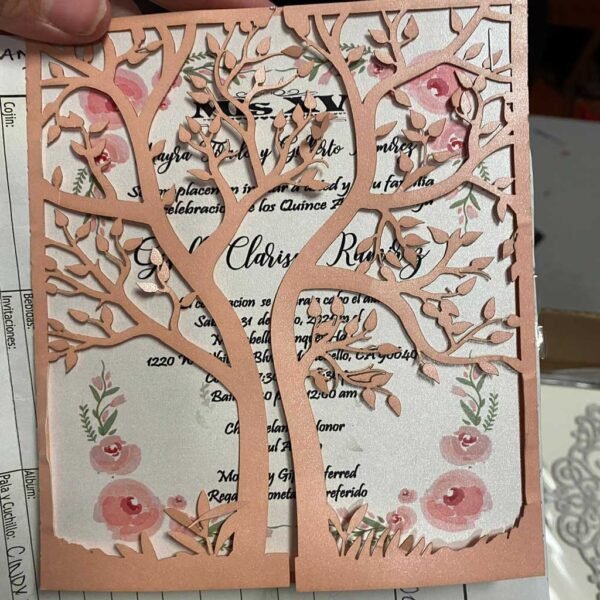 Card Stock - All Occassion Invitation 08