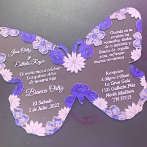 Acrylic - All Occassion Invitation 04